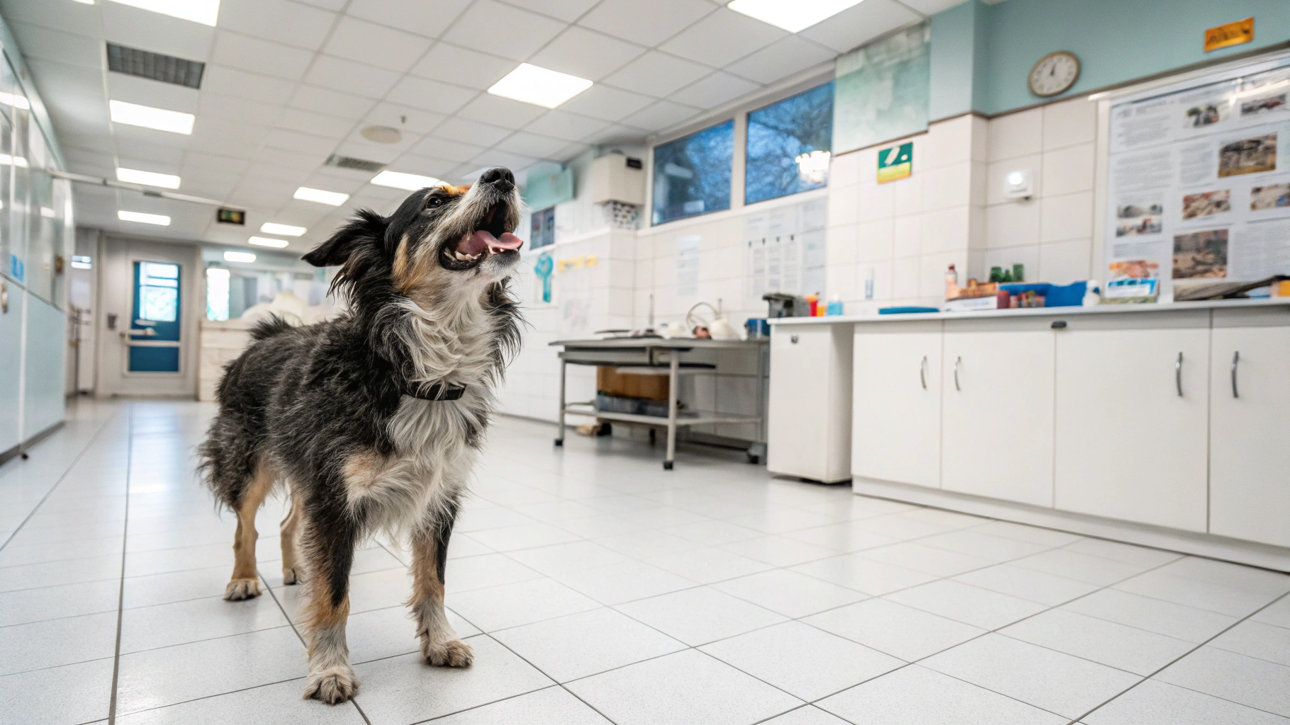 Mi perro lo pasa muy mal en la clínica: por qué en casa puede ser más sereno