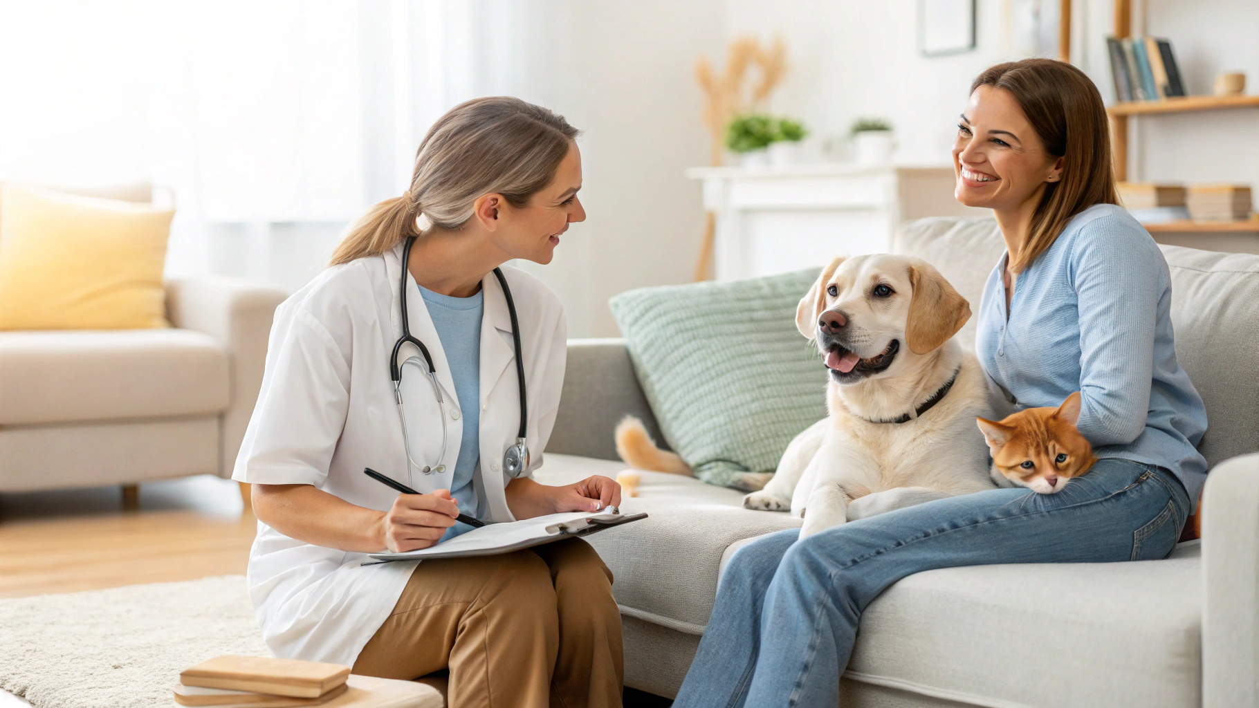 ¿Veterinario a domicilio es más caro? Qué pagas exactamente y qué te ahorras